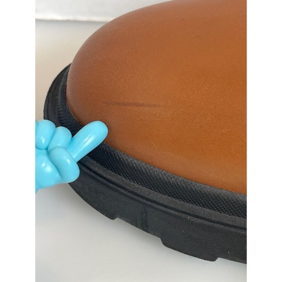 Marc Fisher Wade Ankle Boots Caramel Brown Leather Women’s SIZE 10 - Picture 11 of 11